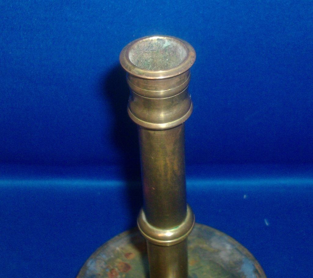 Antique 18th century English Brass Candlestick Antique 18th century English Brass Candlestick