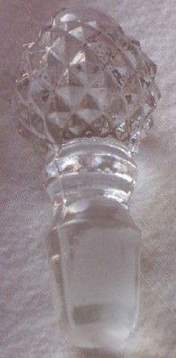 Imperial Pressed Glass Cranberry Flash Cruet Imperial Pressed Glass Cranberry Flash Cruet