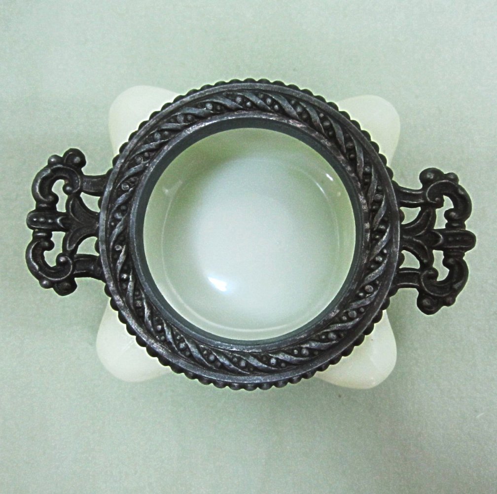 C F Monroe Wave Crest Dresser Vanity Box or Ferner C F Monroe Wave Crest Dresser Vanity Box or Ferner