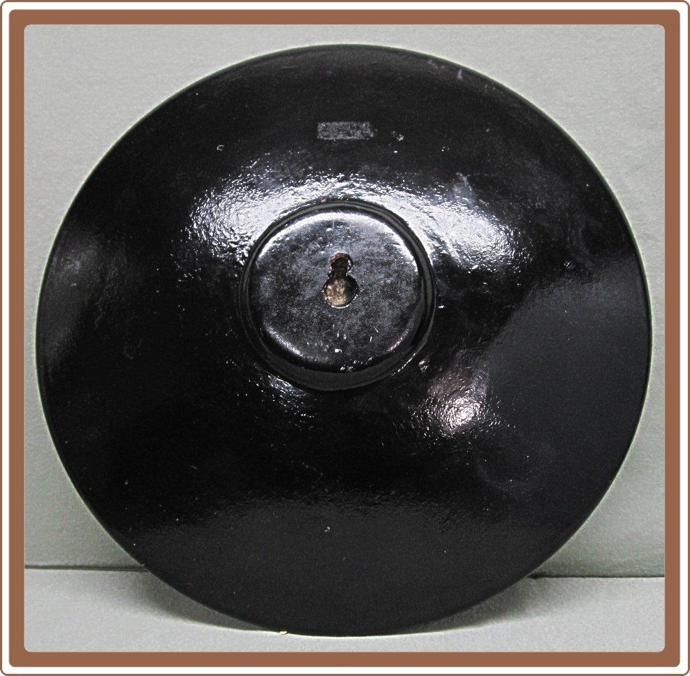 Russian Handpainted Lacquer Paper Mache Plate Wood Carvers Russian Handpainted Lacquer Paper Mache Plate Wood Carvers
