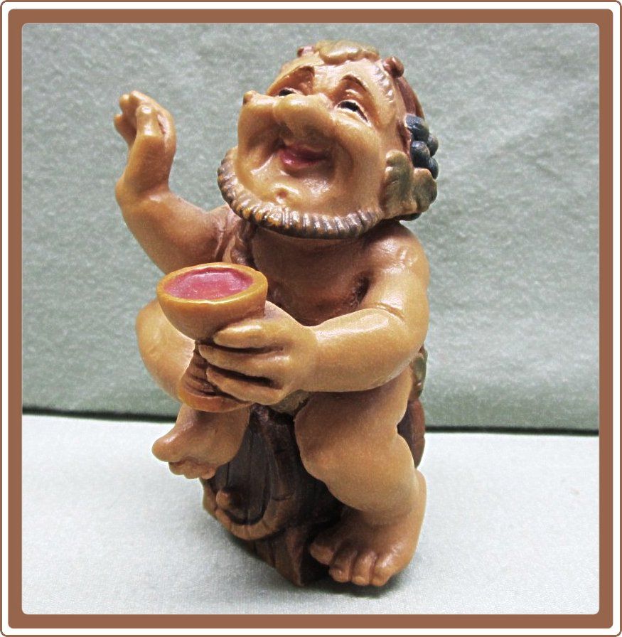 Anri LIttle Folks Bacchus the Wine Tester Figurine Anri LIttle Folks Bacchus the Wine Tester Figurine