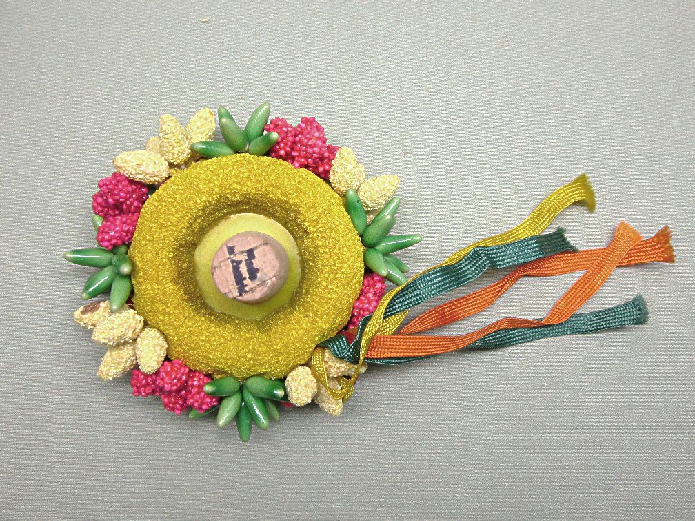 Austria Wine Cork and Bottle Wreath Fruits and Flowers Original Box Austria Wine Cork and Bottle Wreath Fruits and Flowers Original Box