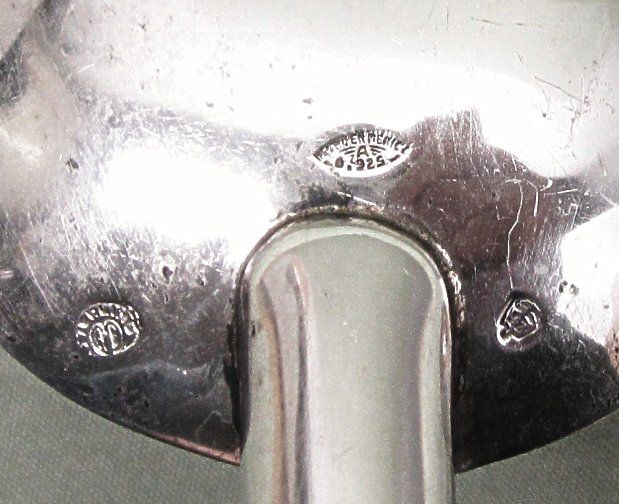 Mexican Sterling Silver Wood Handle Serving Fork Mexican Sterling Silver Wood Handle Serving Fork