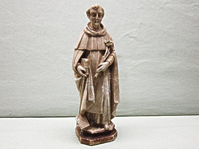 Small Statue St Anthony Marked Pieraccini France Small Statue St Anthony Marked Pieraccini France