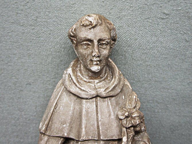 Small Statue St Anthony Marked Pieraccini France Small Statue St Anthony Marked Pieraccini France