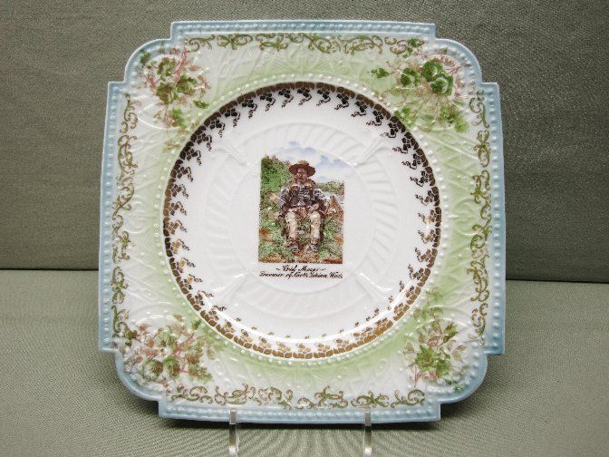 Chief Moses Porcelain Plate Souvenir of North Yakima Washington Chief Moses Porcelain Plate Souvenir of North Yakima Washington