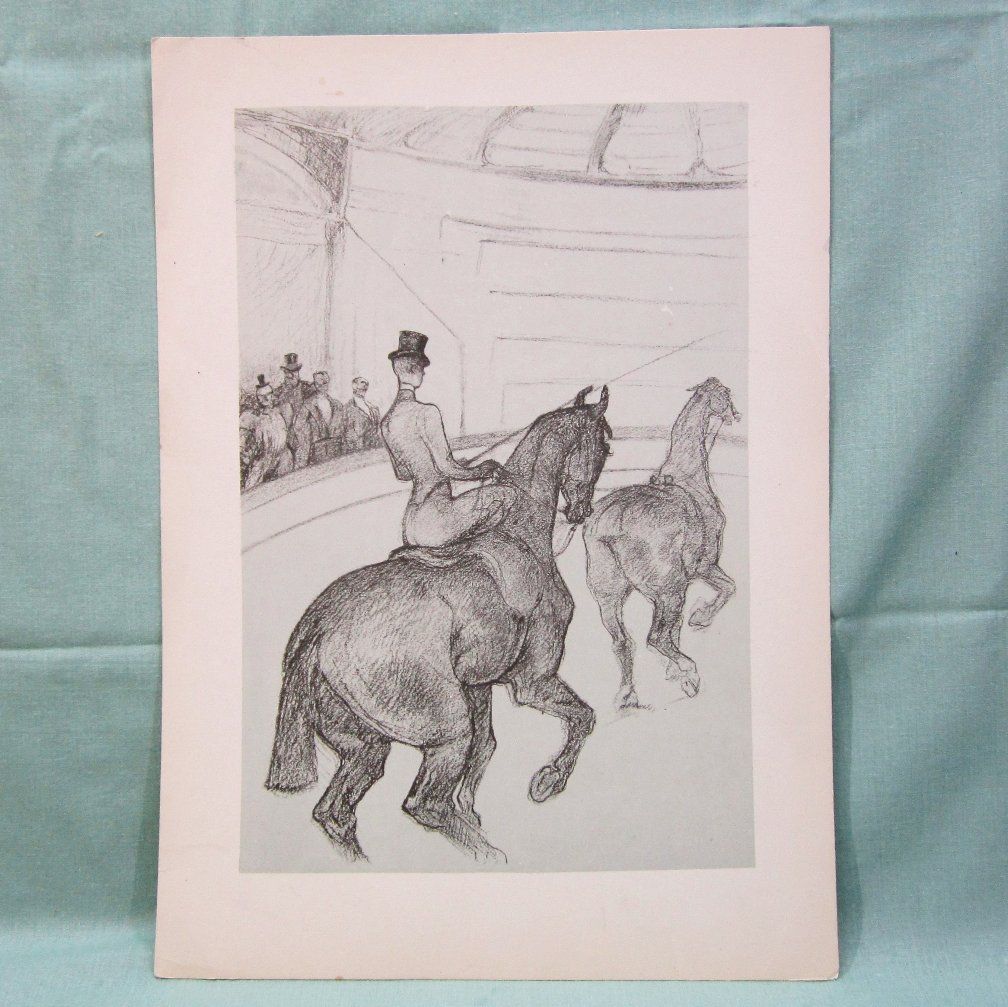 1940's Irene Brin Toulouse Lautrec Print Portfolio Planches May Belfort 1940's Irene Brin Toulouse Lautrec Print Portfolio Planches May Belfort