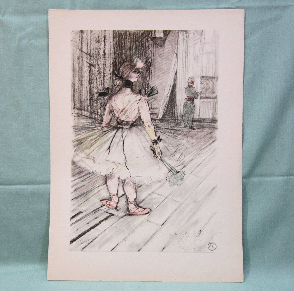 1940's Irene Brin Toulouse Lautrec Print Portfolio Planches May Belfort 1940's Irene Brin Toulouse Lautrec Print Portfolio Planches May Belfort