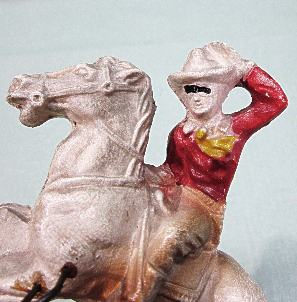 1958 Composition The Lone Ranger Toothbrush Holder 1958 Composition The Lone Ranger Toothbrush Holder