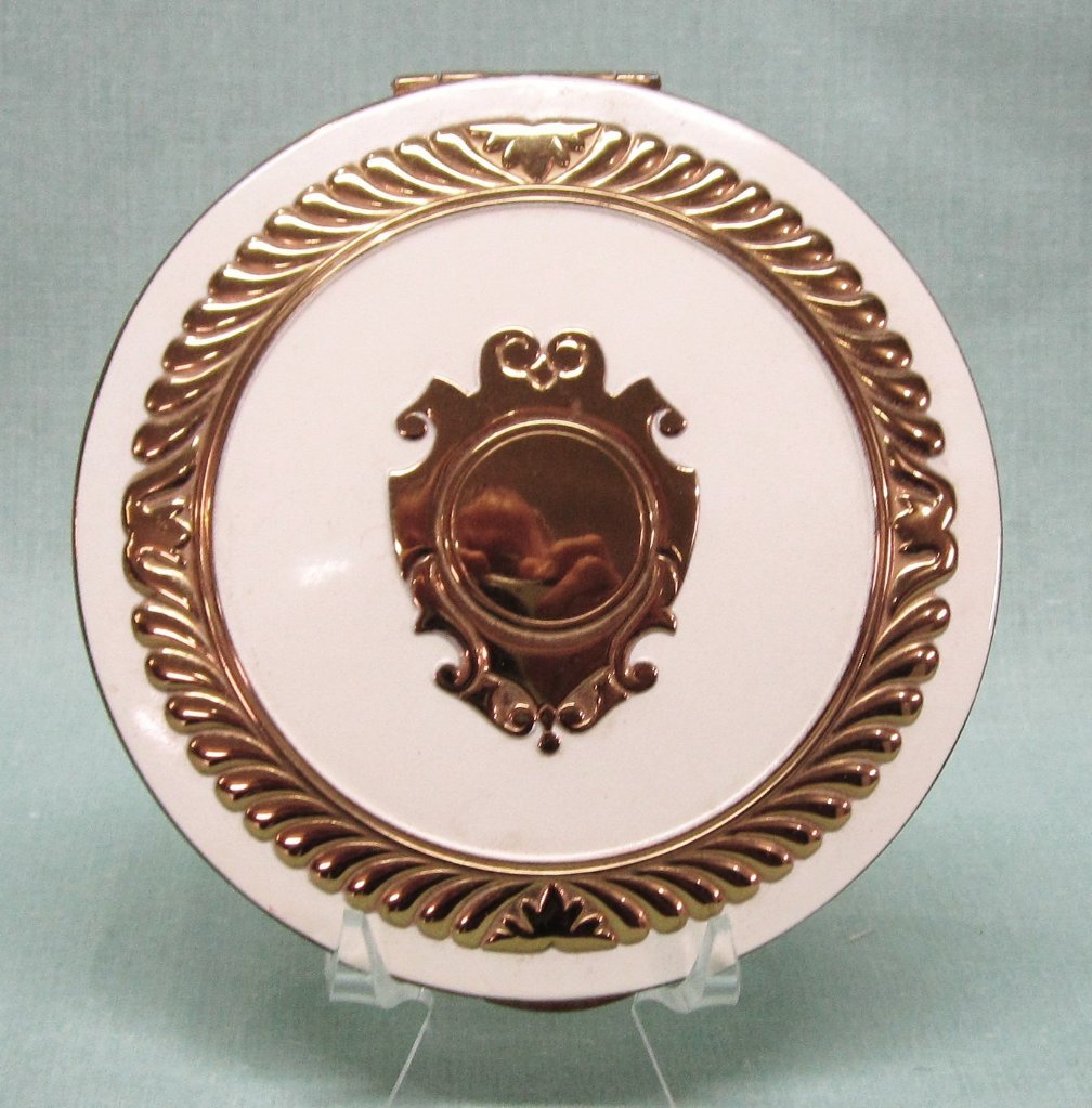 Retro Elgin American Large Powder Compact Retro Elgin American Large Powder Compact