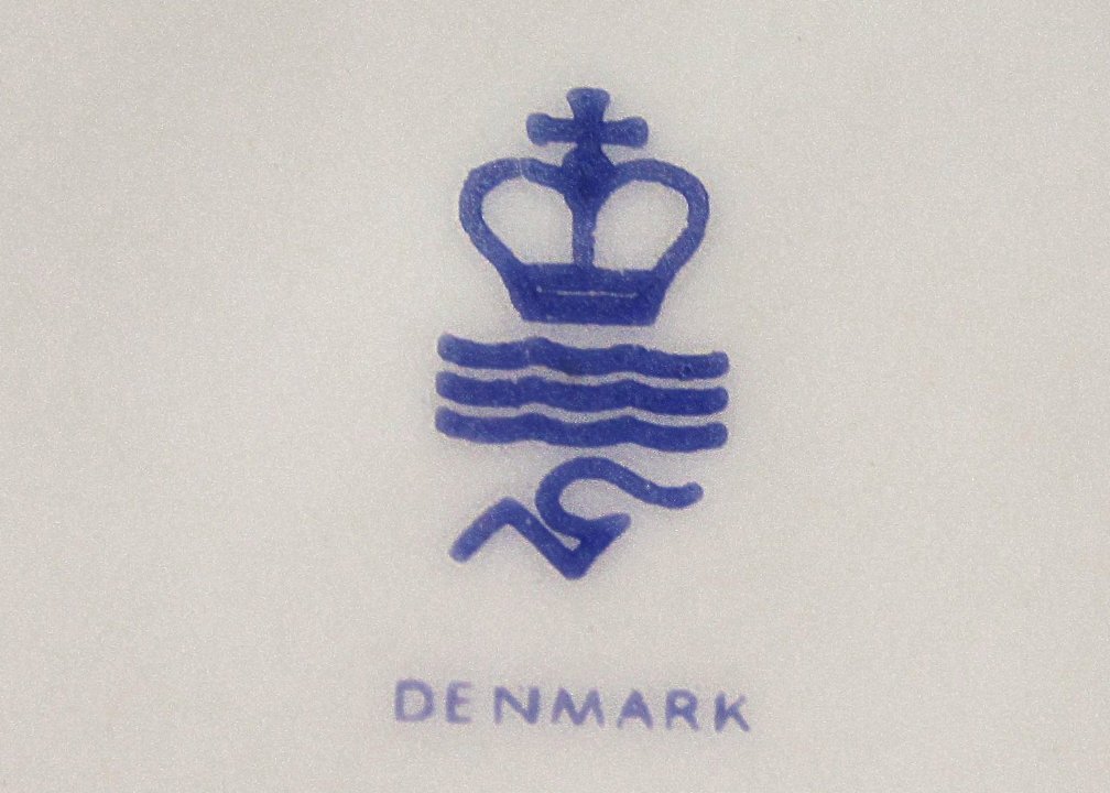 Royal Copenhagen Denmark Anton Michelsen Porcelain Sterling Pendant Royal Copenhagen Denmark Anton Michelsen Porcelain Sterling Pendant