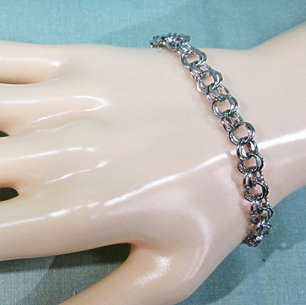 Beau Sterling Silver Starter Charm Bracelet Fancy Beau Sterling Silver Starter Charm Bracelet Fancy
