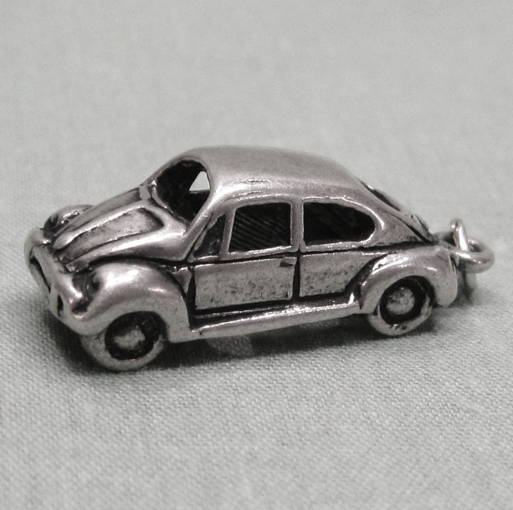Volkswagen Sterling Silver Charm for your Bracelet Volkswagen Sterling Silver Charm for your Bracelet