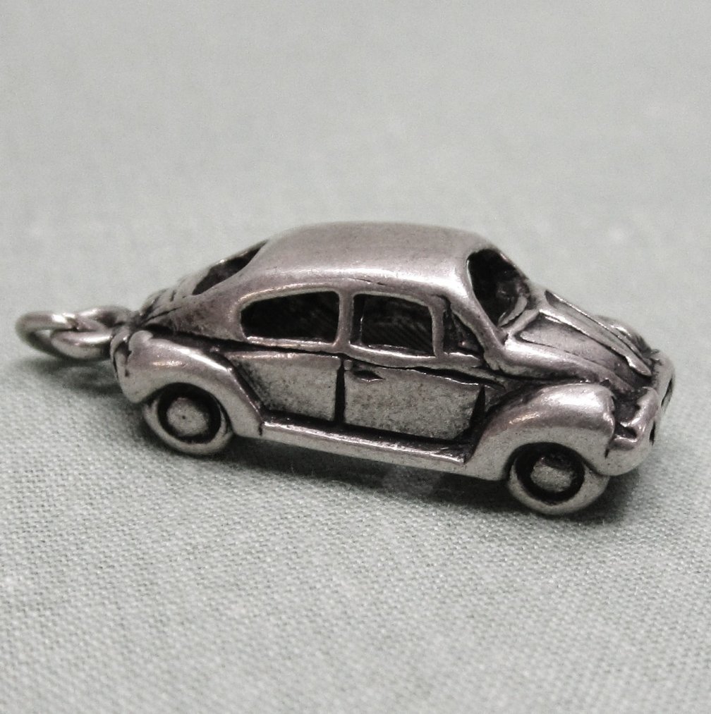 Volkswagen Sterling Silver Charm for your Bracelet Volkswagen Sterling Silver Charm for your Bracelet