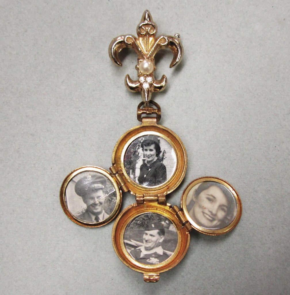 Coro Four Way Locket Coro Four Way Locket