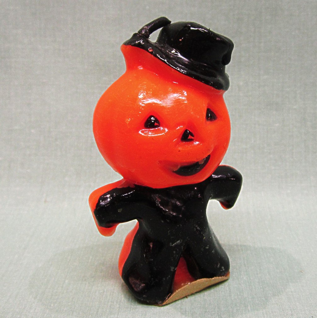 Vintage Halloween Gurley JOL Jack O Lantern Man Candle Vintage Halloween Gurley JOL Jack O Lantern Man Candle