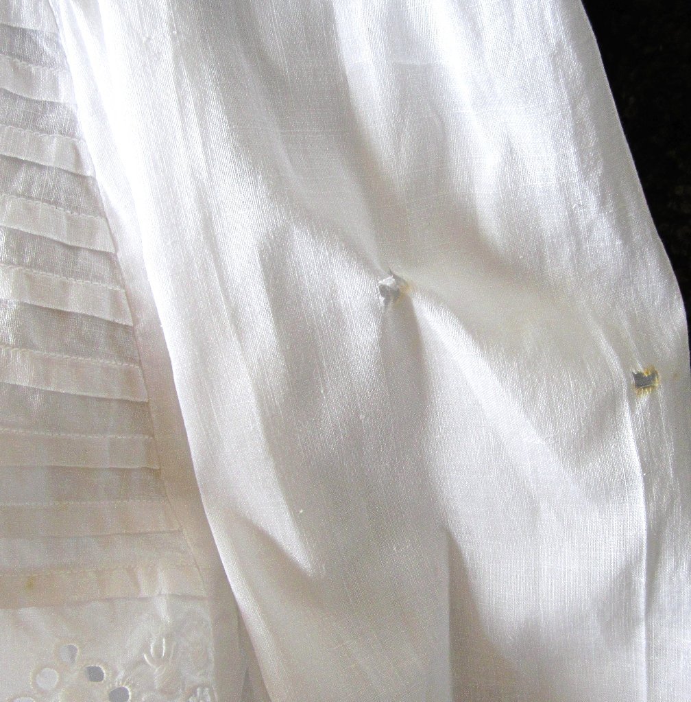Vintage Cotton Eyelet Christening Dress Vintage Cotton Eyelet Christening Dress