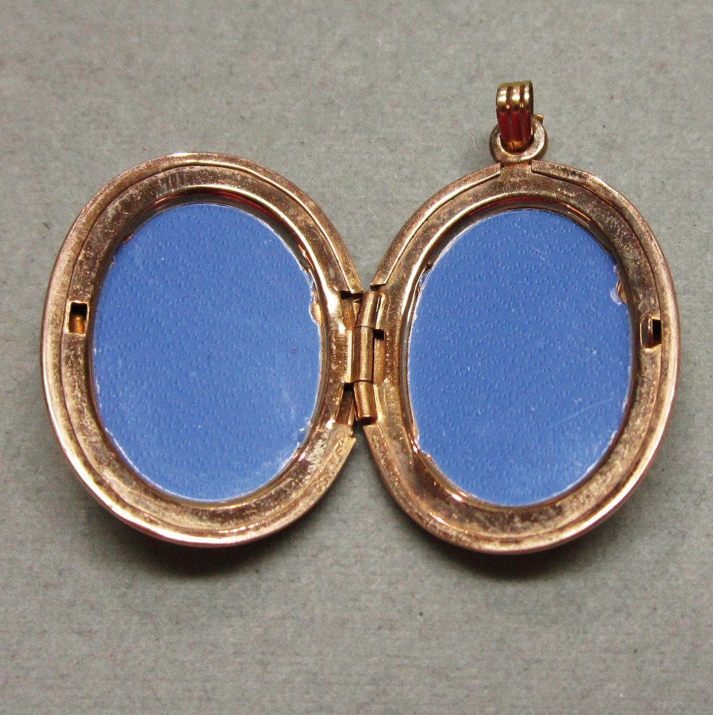 Vintage Gold Filled Locket 10K Gold Rose Vintage Gold Filled Locket 10K Gold Rose