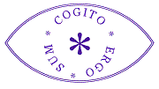 Cogito Ergo Sum Glass