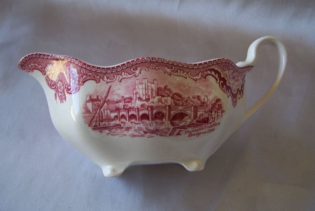 Johnson Bros. Ironstone Old Britain Castles Sauce Boat Johnson Bros. Ironstone Old Britain Castles Sauce Boat