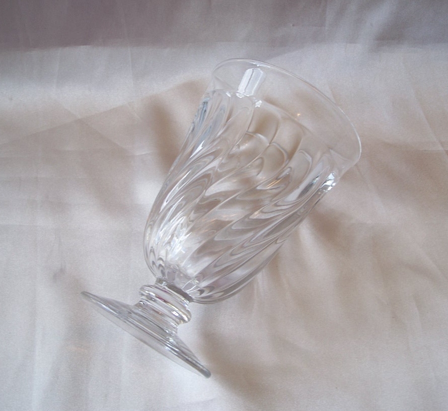 Fostoria Glass Crystal Colony Water Goblet Fostoria Glass Crystal Colony Water Goblet