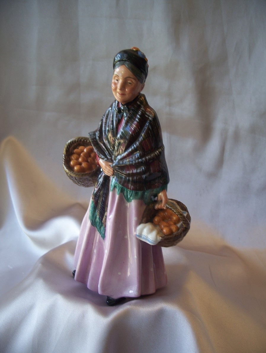 Royal Doulton HN 1759 Orange Lady Figurine Royal Doulton HN 1759 Orange Lady Figurine