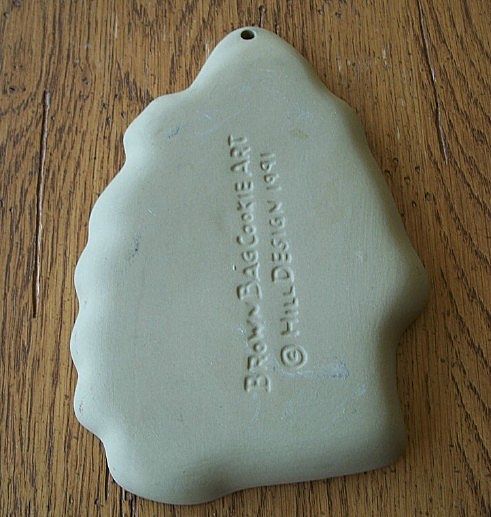 Brown Bag Cookie Art Santa With Tree Mold Christmas Brown Bag Cookie Art Santa With Tree Mold Christmas