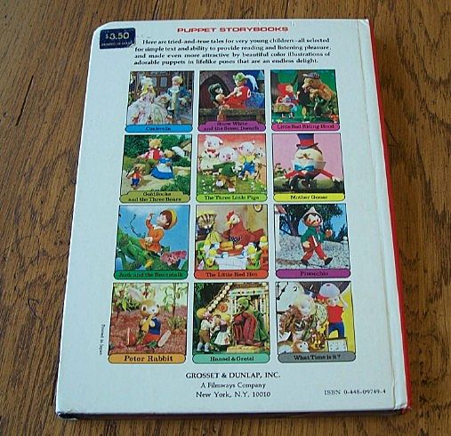 A Puppet Storybook Little Red Riding Hood A Puppet Storybook Little Red Riding Hood