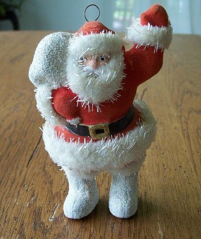 Vintage Santa Claus Christmas Ornament Vintage Santa Claus Christmas Ornament