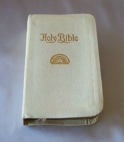 Vintage A. J. Holman Rainbow Bible Vintage A. J. Holman Rainbow Bible