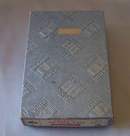 Vintage A. J. Holman Rainbow Bible Vintage A. J. Holman Rainbow Bible