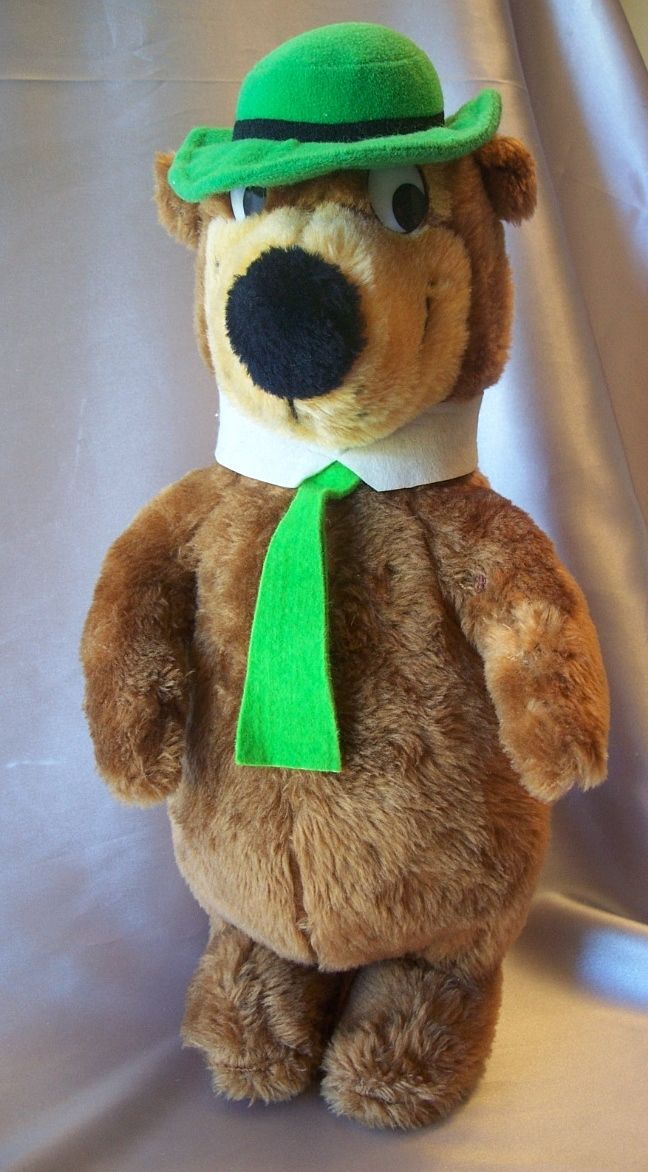 Hanna Barbera Stuffed Toy Yogi Bear 1980 Hanna Barbera Stuffed Toy Yogi Bear 1980