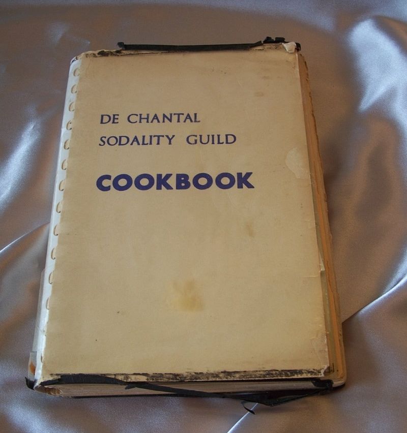 De Chantal Sodality Guild Cookbook Bethesda Maryland 1956 De Chantal Sodality Guild Cookbook Bethesda Maryland 1956