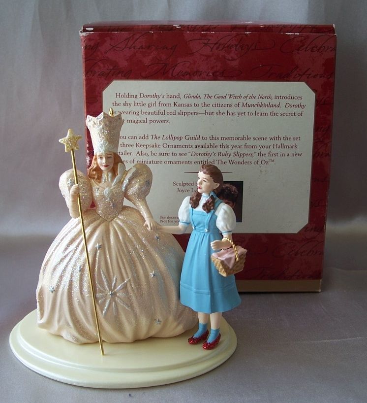 Hallmark Keepsake Ornament Dorothy and Glinda Wizard of Oz from