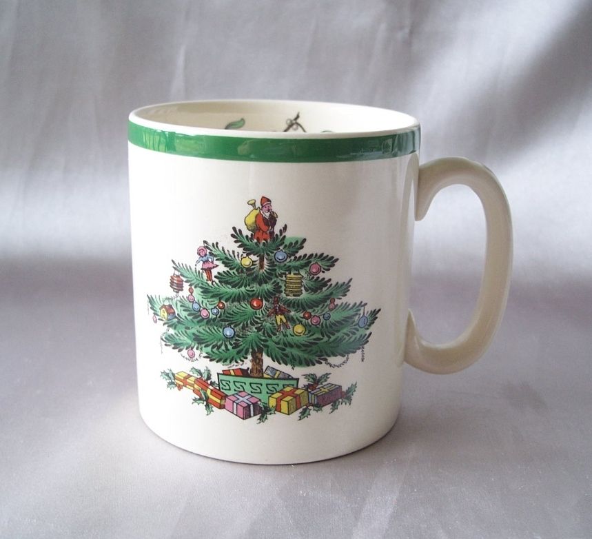spode christmas tree mug from colemanscollectibles on ruby spode christmas tree mug from colemanscollectibles on ruby
