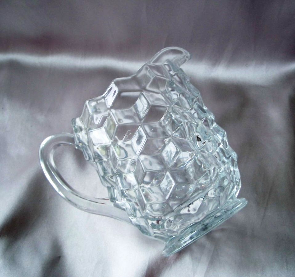 American Fostoria Crystal Pitcher American Fostoria Crystal Pitcher