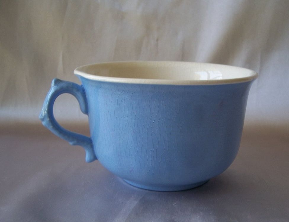 Harker Pottery Cameo Ware Dad Cup Harker Pottery Cameo Ware Dad Cup