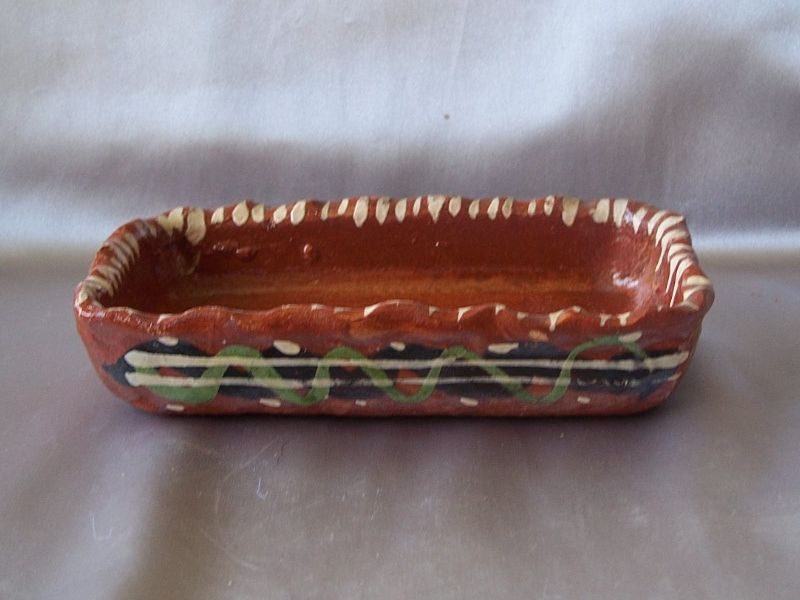Vintage Mexican Tlaquepaque Pottery Nesting Rectangular Dishes Vintage Mexican Tlaquepaque Pottery Nesting Rectangular Dishes