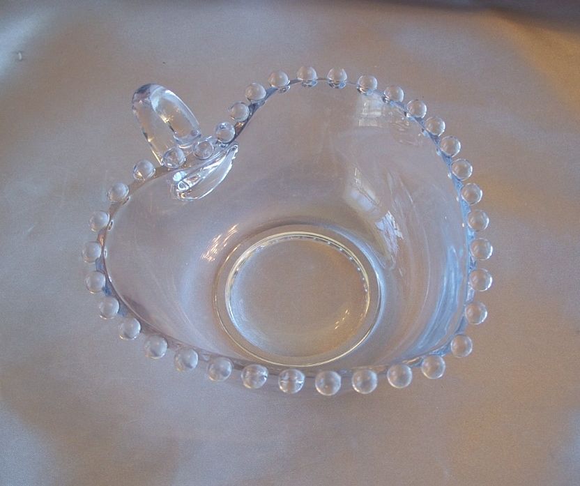 Crystal Imperial Glass Heart Shaped Dish Crystal Imperial Glass Heart Shaped Dish