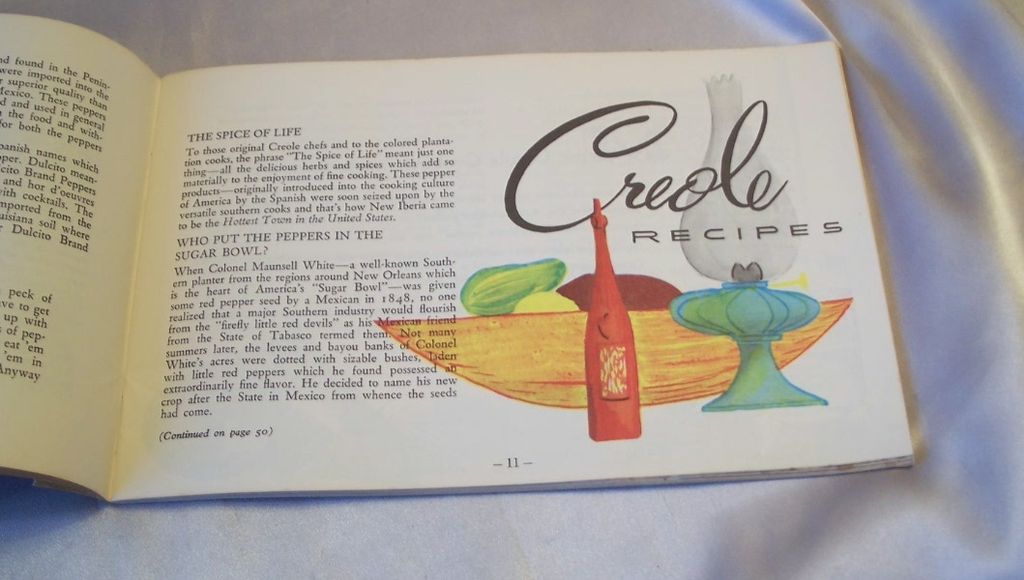 The Secret Of Creole Cooking Booklet The Secret Of Creole Cooking Booklet