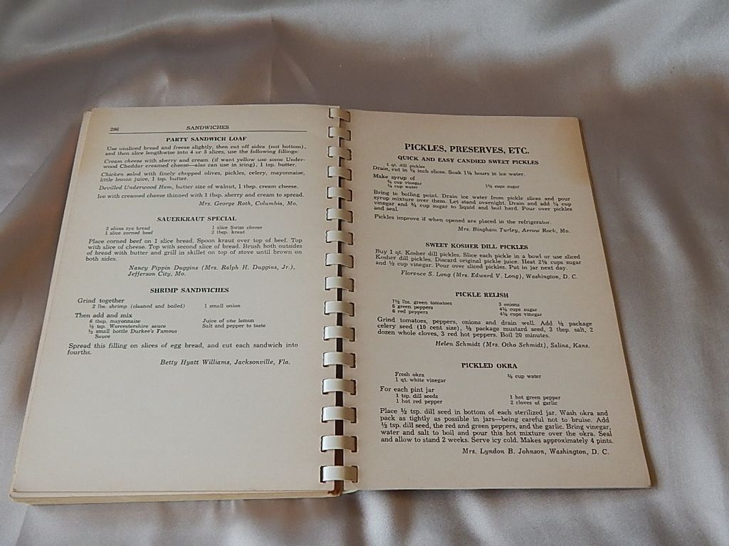 Arrow Rock Cook Book 1965 Arrow Rock Cook Book 1965
