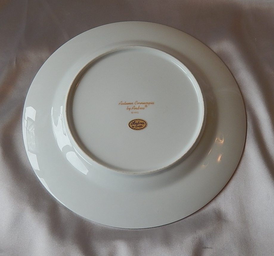 Andrea By Sadek Autumn Cornucopia Dinner Plate Andrea By Sadek Autumn Cornucopia Dinner Plate