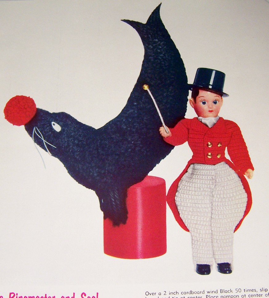 Vintage Star Book #90, "The Big Top in Crochet": Inspired by Cecil B. De Mille's Movie, "The Greatest Show on Earth", 1952 Vintage Star Book #90, "The Big Top in Crochet": Inspired by Cecil B. De Mille's Movie, "The Greatest Show on Earth", 1952