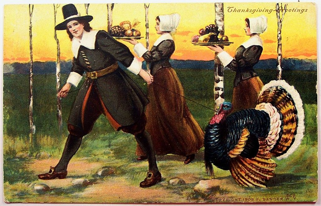 Thanksgiving Pilgrims Online Image Arcade