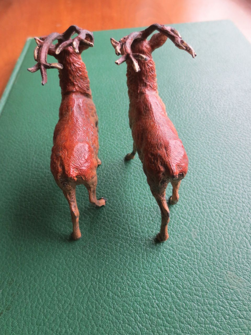 Putz Metal Reindeer made in Germany 1920s Putz Metal Reindeer made in Germany 1920s