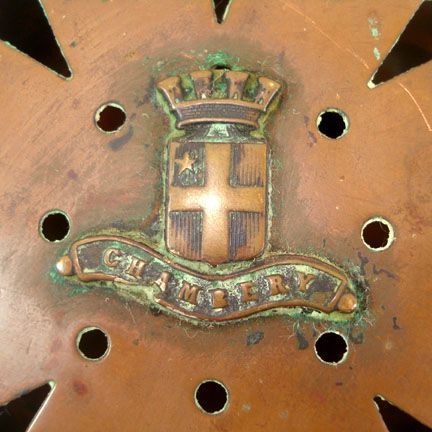 Antique French Copper Chestnut Roasting Pan Antique French Copper Chestnut Roasting Pan