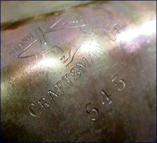 Craftsman Hammered Copper Silent Butler Craftsman Hammered Copper Silent Butler