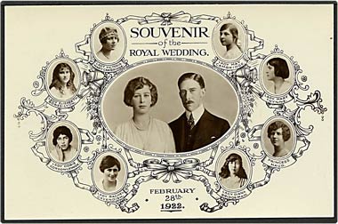 "Souvenir of the Royal Wedding" (1922) "Souvenir of the Royal Wedding" (1922)