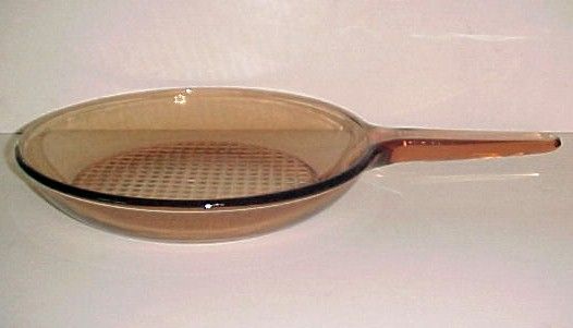 Corning Ware Amber Visions Glass 10" Skillet Corning Ware Amber Visions Glass 10" Skillet