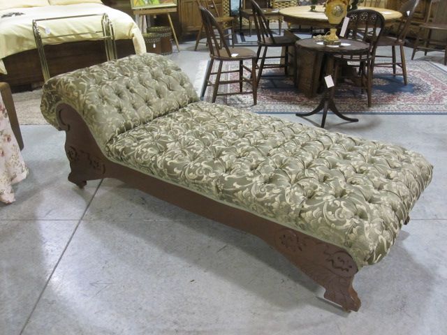 Antique Early 1900's Fainting Couch or Chaise Lounger Fresh Upholstery Beautiful Antique Early 1900's Fainting Couch or Chaise Lounger Fresh Upholstery Beautiful